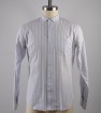 100%extra fine cotton yarn dyed stripe L/S shirts